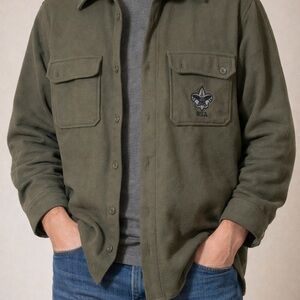 Men's BSA Olive Shirt Jacket